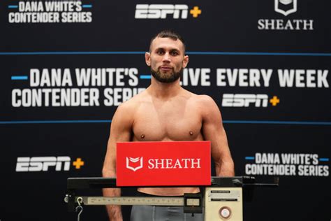 Dana White’s Contender Series Picks: Week 3 .